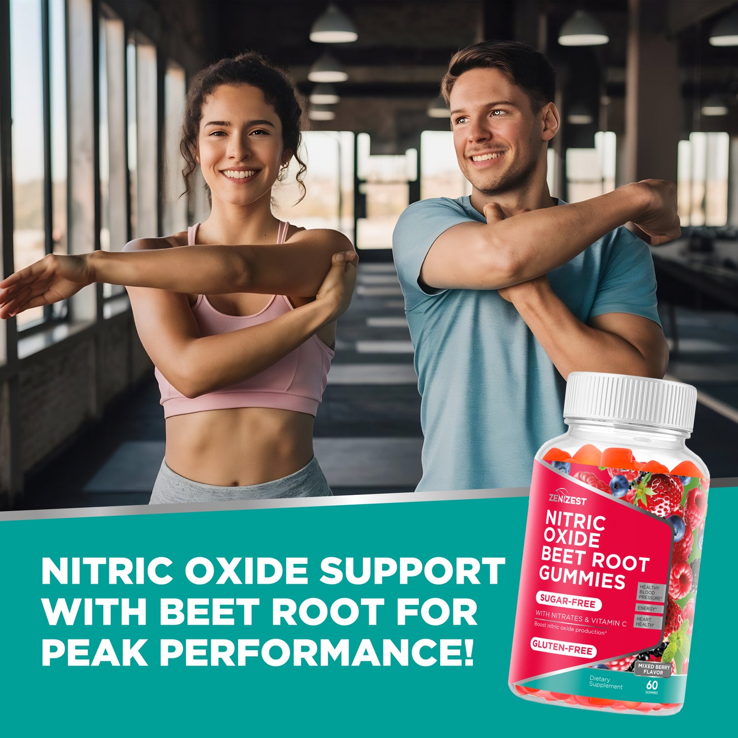 ZeniZest Beets Root Soft Chews Supplements
