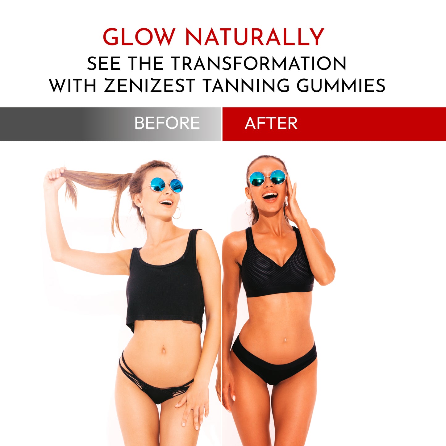 ZeniZest Tanning Gummies