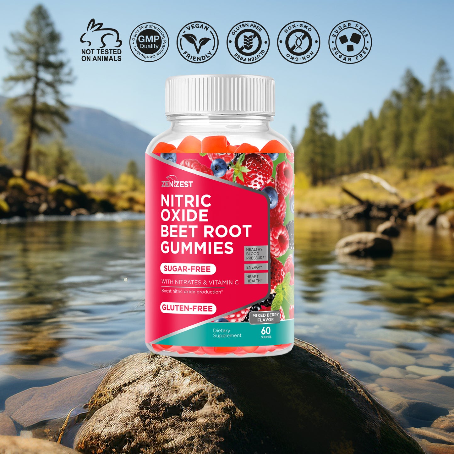 ZeniZest Beets Root Soft Chews Supplements