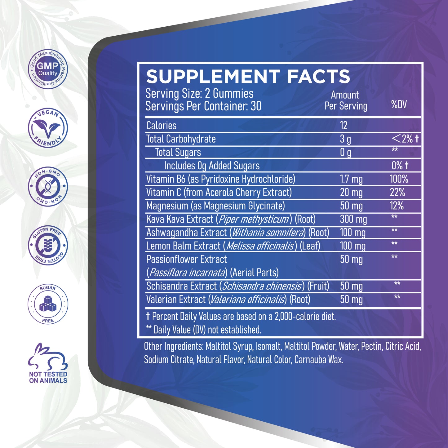ZeniZest Kava Kava Ashwagandha Gummies
