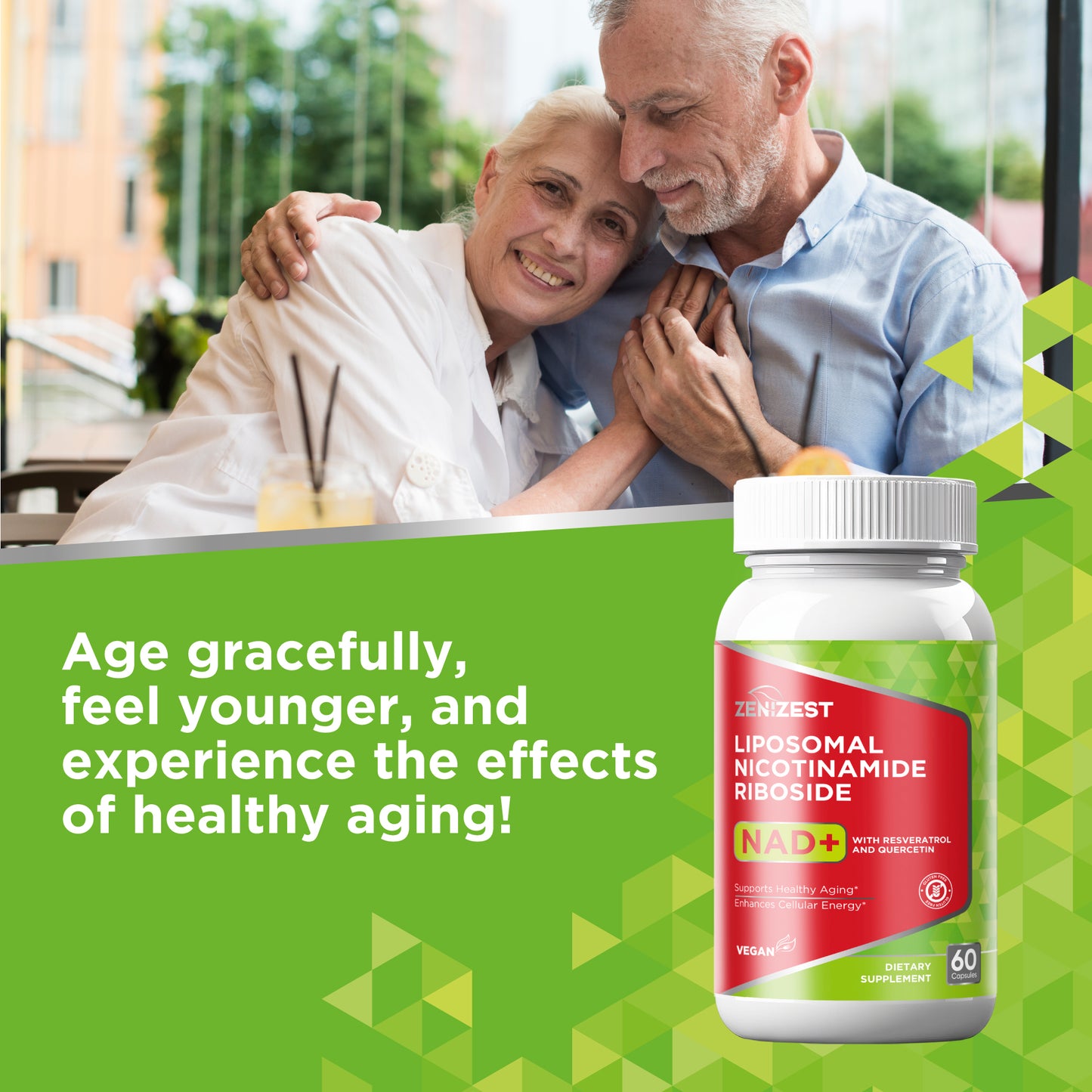 ZeniZest NAD+ Supplement NMN Alternative