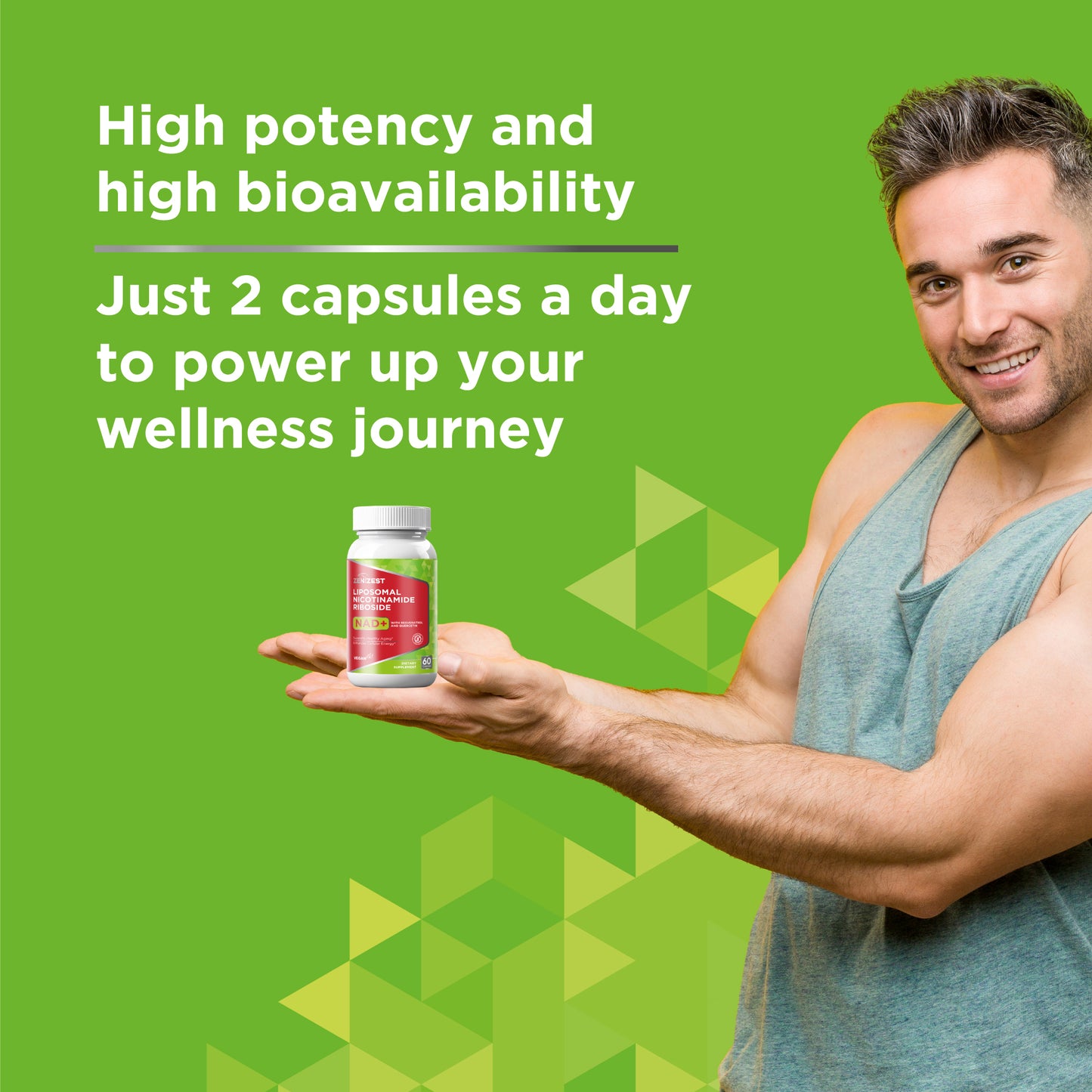 ZeniZest NAD+ Supplement NMN Alternative