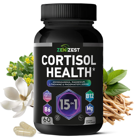 ZeniZest Cortisol Detox Supplement
