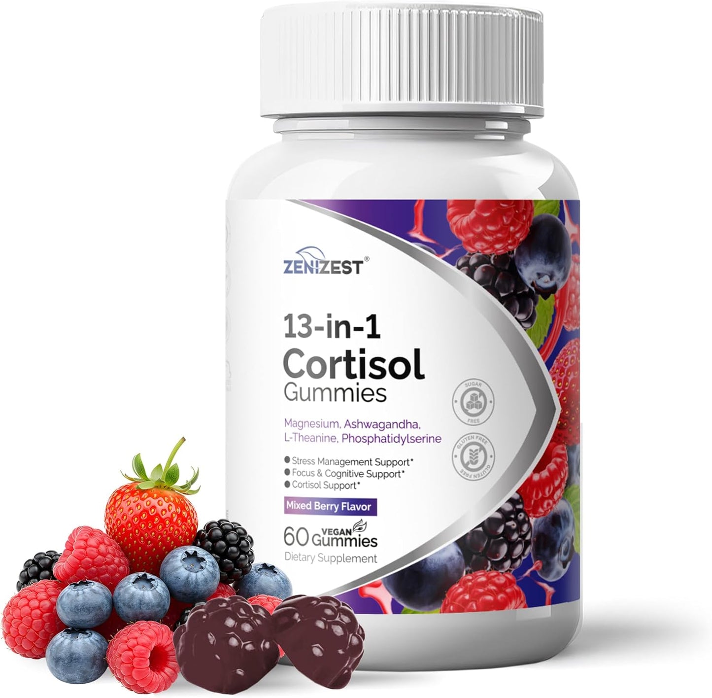 ZeniZest Cortisol Reducer Gummies