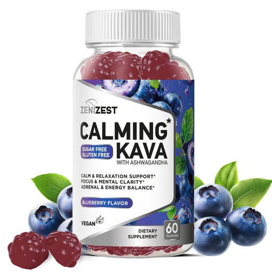 ZeniZest Kava Kava Ashwagandha Gummies
